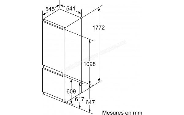 SIEMENS KI87VVFF0 - Sch&eacute;ma technique
