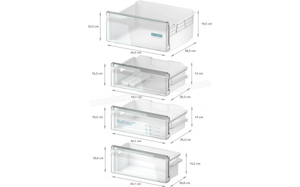 SIEMENS KI96NNSE0 - Dimensions
