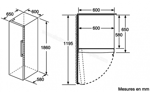 SIEMENS KS36VAI3P - Sch&eacute;ma technique