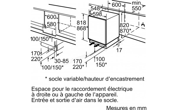 SIEMENS KU15RADF0 - Sch&eacute;ma technique