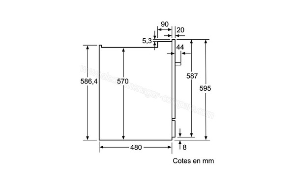 SIEMENS SC76M541EU - Sch&eacute;ma technique