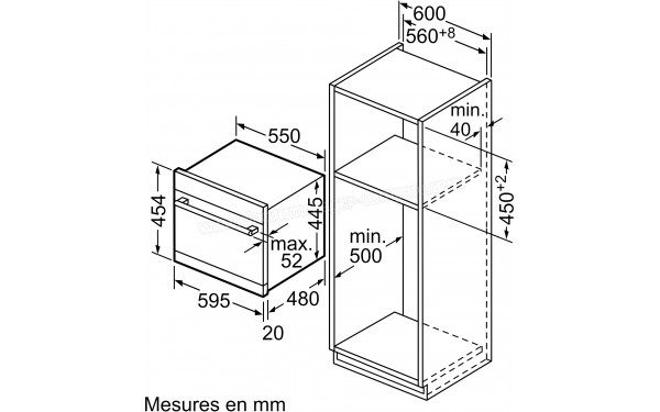 SIEMENS SK75M522EU - Encastrement en colonne