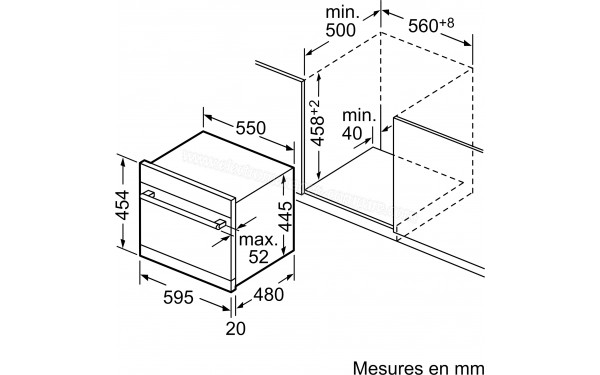 SIEMENS SK75M522EU - Sous encastrement