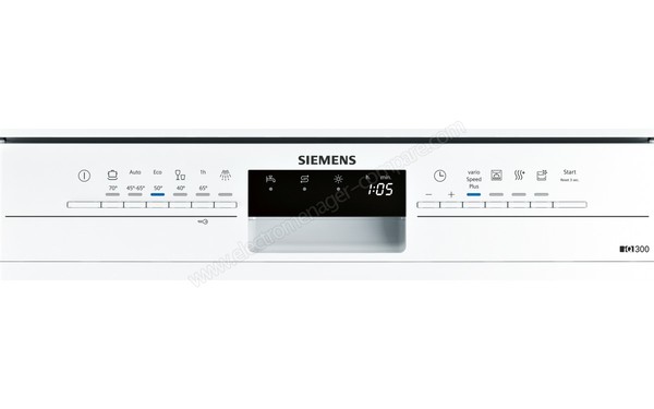 SIEMENS SN236W03ME - Panneau de commandes