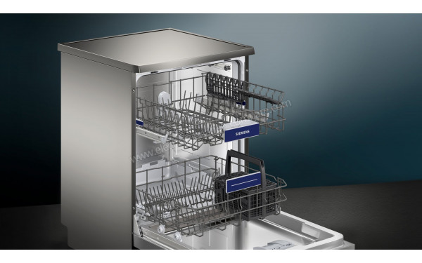 SIEMENS SN23HI00UF - Vue du panier inf&eacute;rieur et sup&eacute;rieur