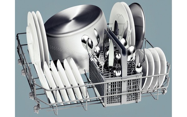 SIEMENS SN24D801EU - Vue du panier inf&eacute;rieur 