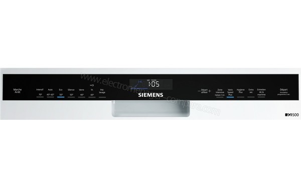 SIEMENS SN256W05MF - Panneau de commandes