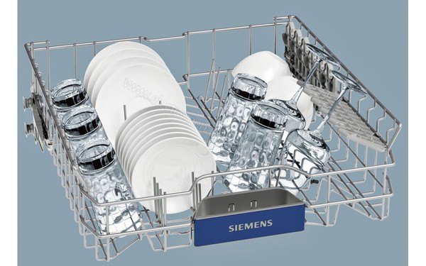 SIEMENS SN258B00ME - Vue du panier sup&eacute;rieur