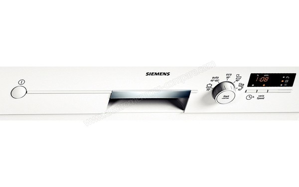 SIEMENS SN25D202EU - Panneau de commandes