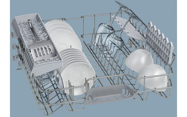 SIEMENS SN25D204EU - Vue du panier sup&eacute;rieur