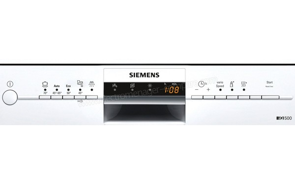 SIEMENS SN25L231EU - Panneau de commandes