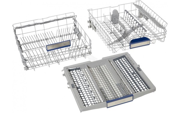 SIEMENS SN26N883FF - Vue des paniers (cr&eacute;dit : Boulanger)