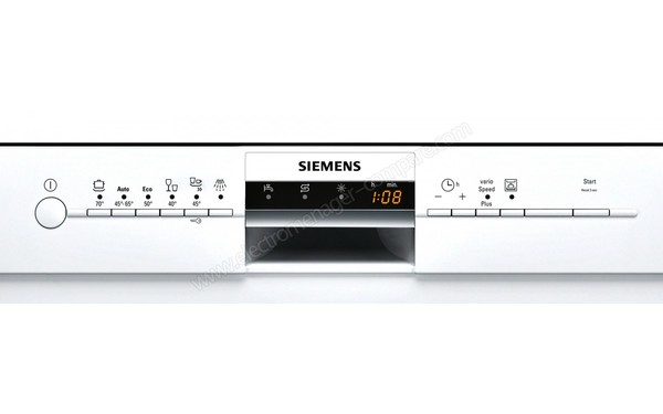 SIEMENS SN26P280EU - Panneau de commandes