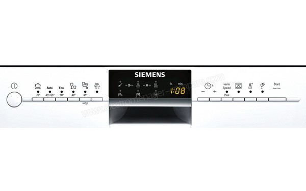 SIEMENS SN26P292EU - Panneau de commandes