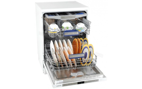 SIEMENS SN26T290FF - Vue de l'int&eacute;rieur (cr&eacute;dit : Darty)