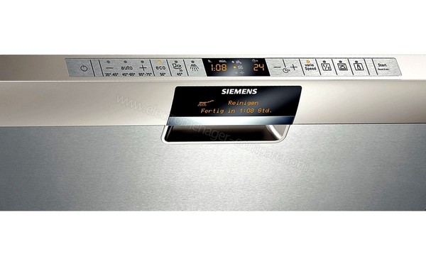 SIEMENS SN26T890EP - Panneau de commandes