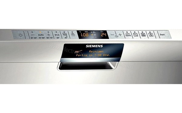 SIEMENS SN26T890EU - Panneau de commandes