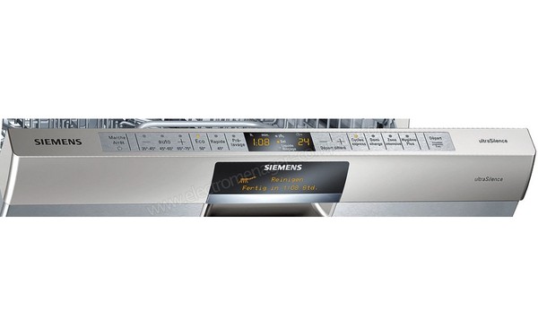 SIEMENS SN26T890FF - Panneau de commandes