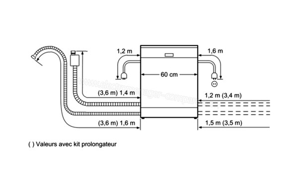SIEMENS SN35L480EU - Schema de raccordement