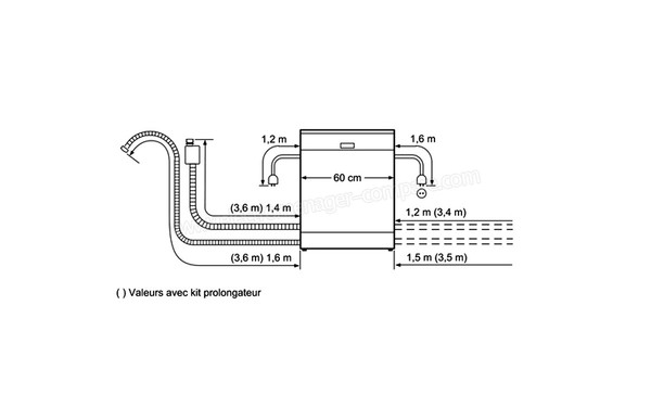 SIEMENS SN36M457EU - Schema de raccordement