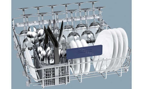 SIEMENS SN48M550EU - Vue du panier inf&eacute;rieur