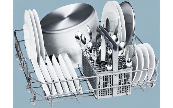 SIEMENS SN536B01AE - Vue du panier inf&eacute;rieur