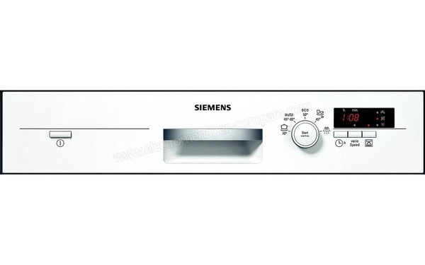 SIEMENS SN55E205EU - Panneau de commandes