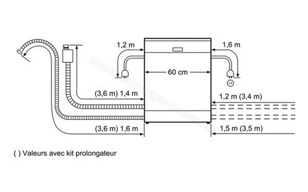 SIEMENS SN55E508EU - Schema de raccordement