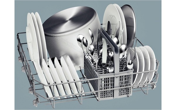 SIEMENS SN55E605EU - Vue du panier inf&eacute;rieur