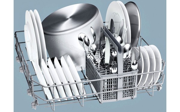 SIEMENS SN55L502EU - Vue du panier inf&eacute;rieur