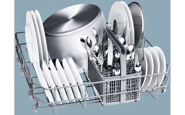 SIEMENS SN55L602EU - Vue du panier inf&eacute;rieur