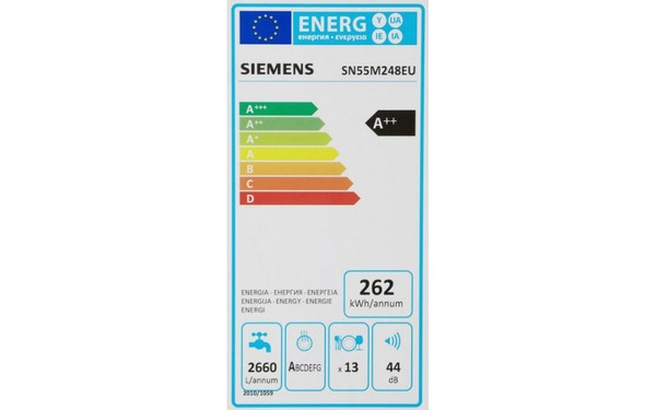 SIEMENS SN55M248EU - &Eacute;tiquette &eacute;nergie