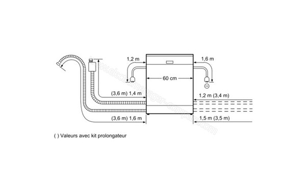 SIEMENS SN55P281EU - Sch&eacute;ma de raccordement