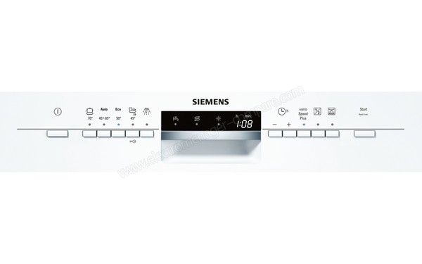 SIEMENS SN55P281EU - Panneau de commandes