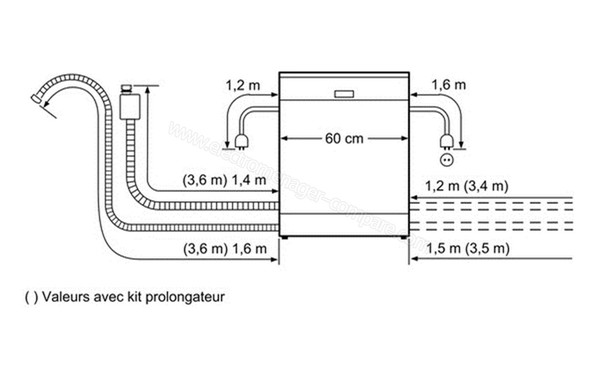 SIEMENS SN56M297EU - Schema de raccordement
