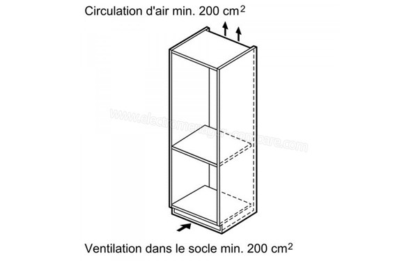 SIEMENS SN56M697EU - Sch&eacute;ma d'encastrement 2