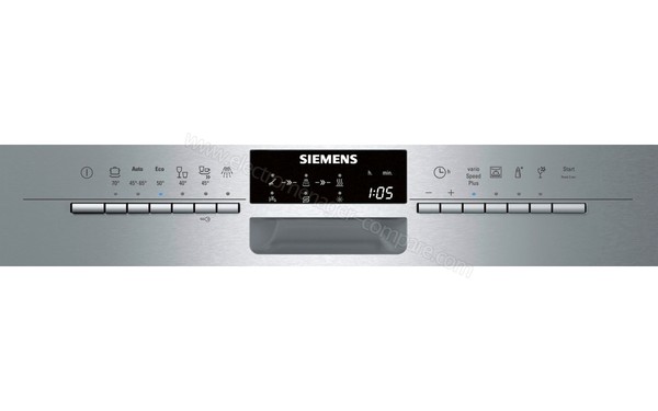 SIEMENS SN56P592EU - Panneau de commandes