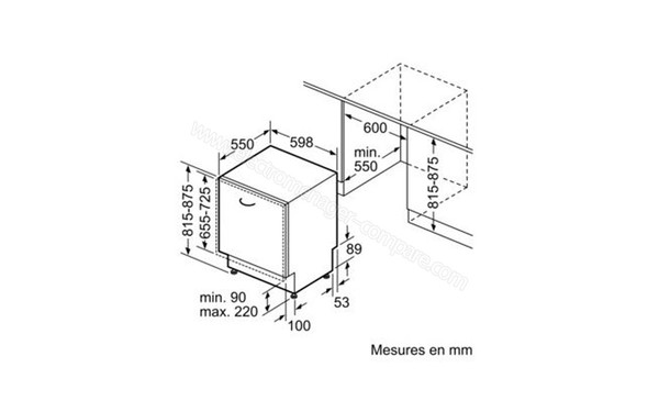 SIEMENS SN66M094EP - Sch&eacute;ma d'encastrement 1