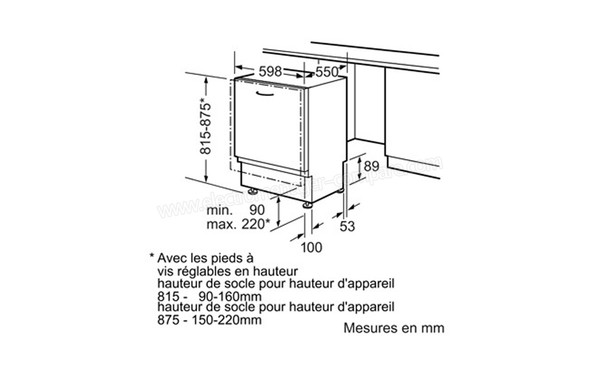 SIEMENS SN66M094EP - Sch&eacute;ma d'encastrement 2