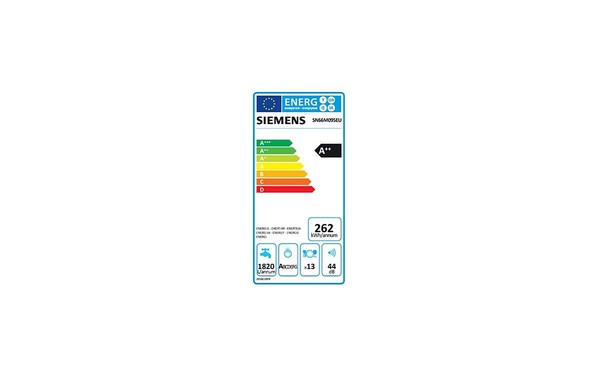SIEMENS SN66M095EU - &Eacute;tiquette &eacute;nergie