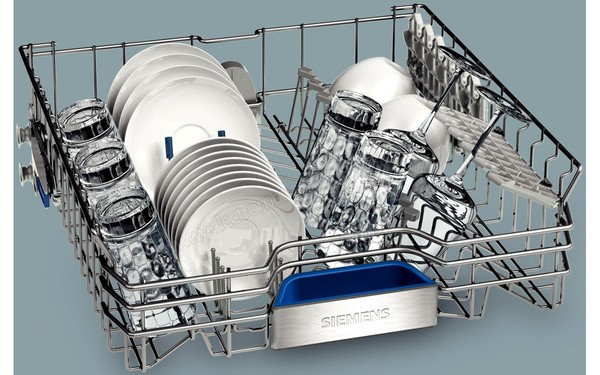 SIEMENS SN678X03TE - Vue du panier sup&eacute;rieur