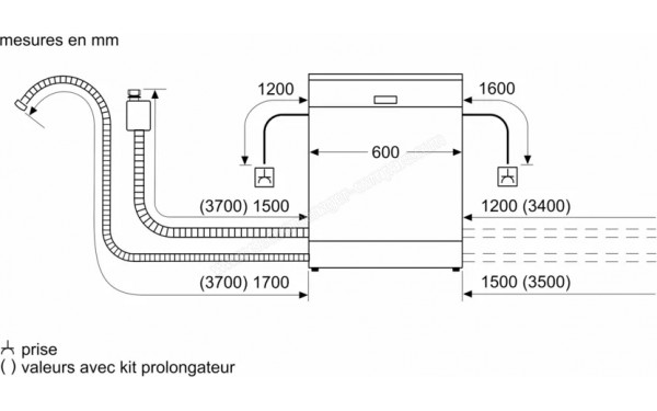 SIEMENS SN73HX16CE - Dimensions