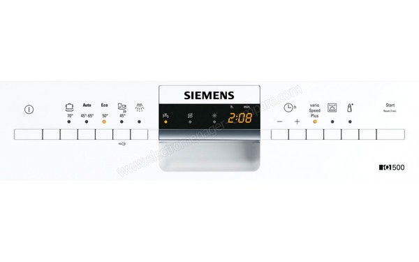 SIEMENS SR25M282EU - Panneau de commandes