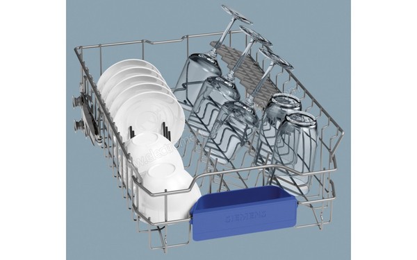 SIEMENS SR25M284EU - Vue du panier sup&eacute;rieur