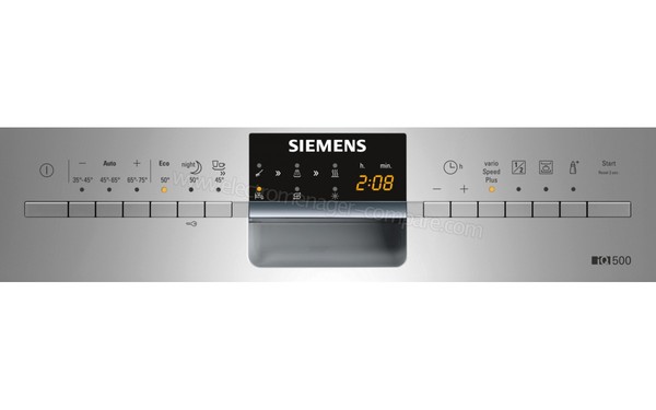SIEMENS SR26T897EU - Panneau de commandes