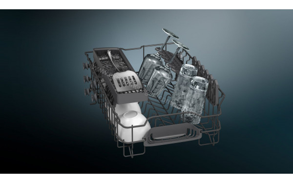 SIEMENS SR53HS24KE - Vue du panier sup&eacute;rieur
