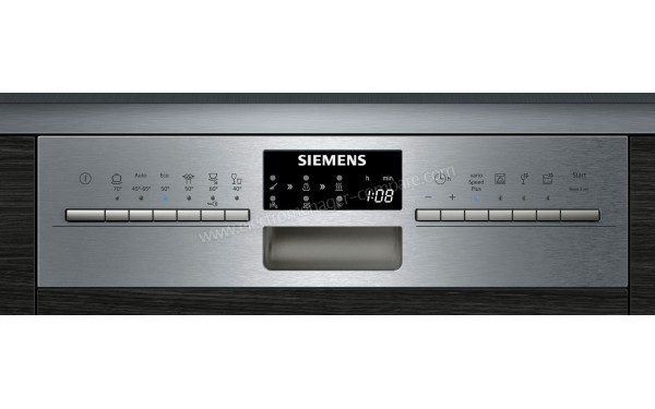 SIEMENS SR556S01TE - Panneau de commandes