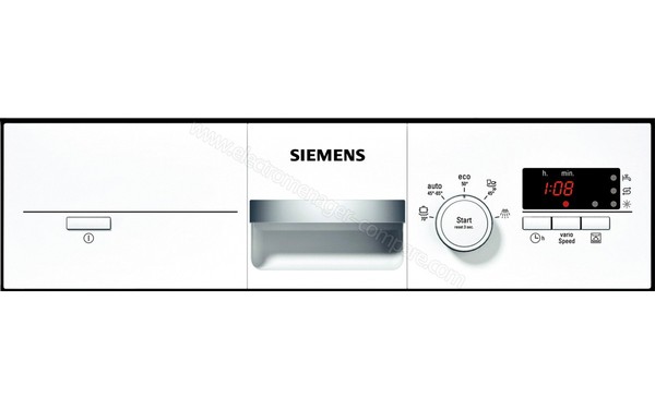 SIEMENS SR55E202EU - Panneau de commandes