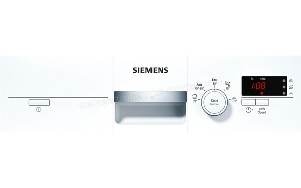 SIEMENS SR55E204EU - Panneau de commandes