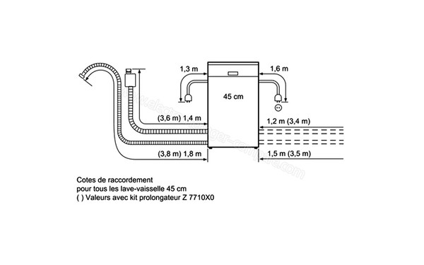 SIEMENS SR55E404EU - Sch&eacute;ma de raccordement